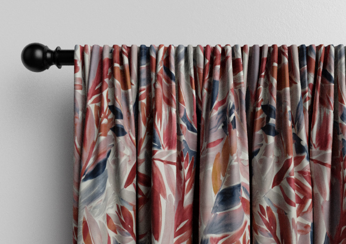 Acer, Mulberry - Made to Measure Curtain - Image 9